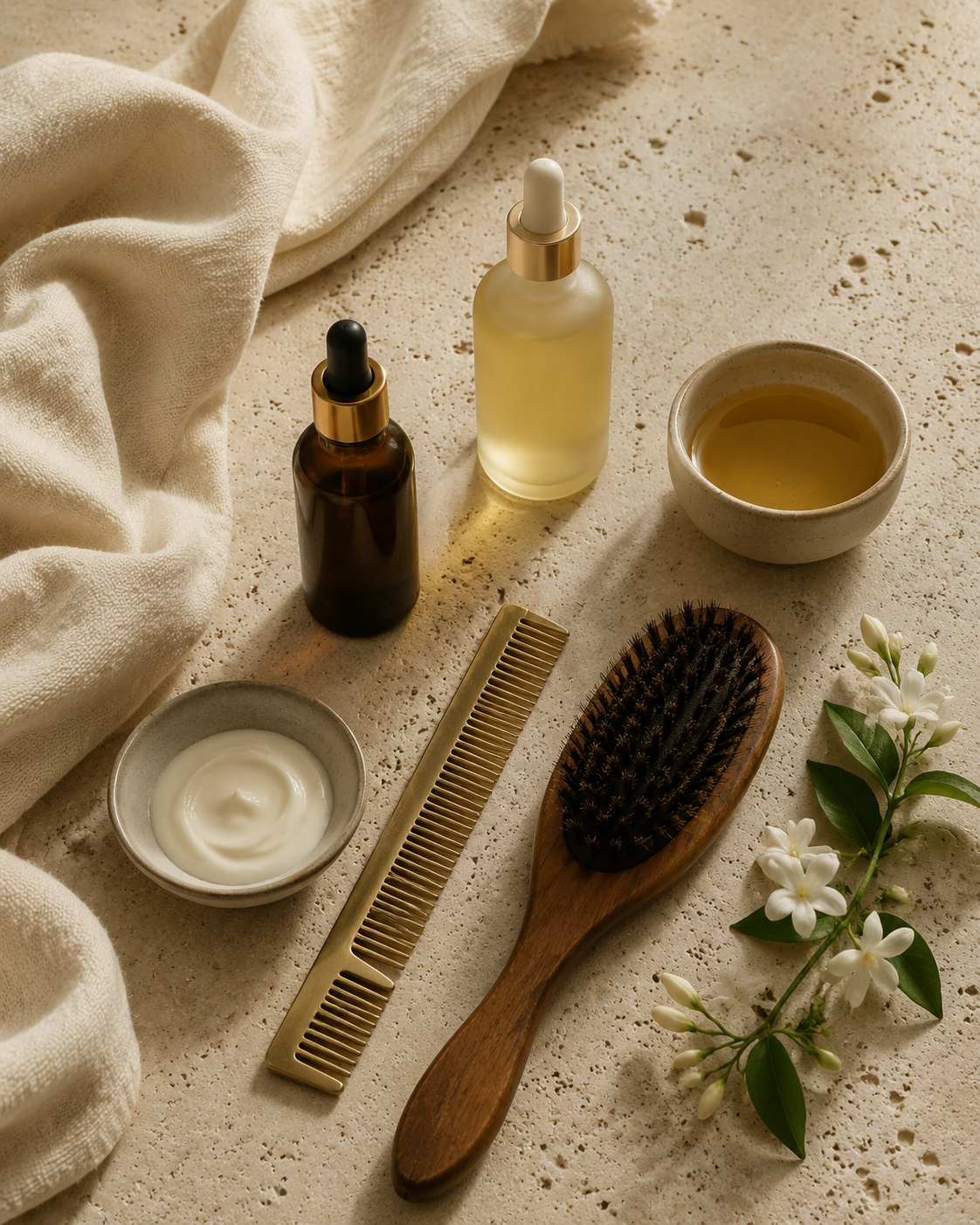 Salon tools and botanical care products